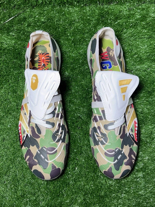Soccer Cleats - Adidas Predator x bape - New With Box & Bag - Size 8 Men's